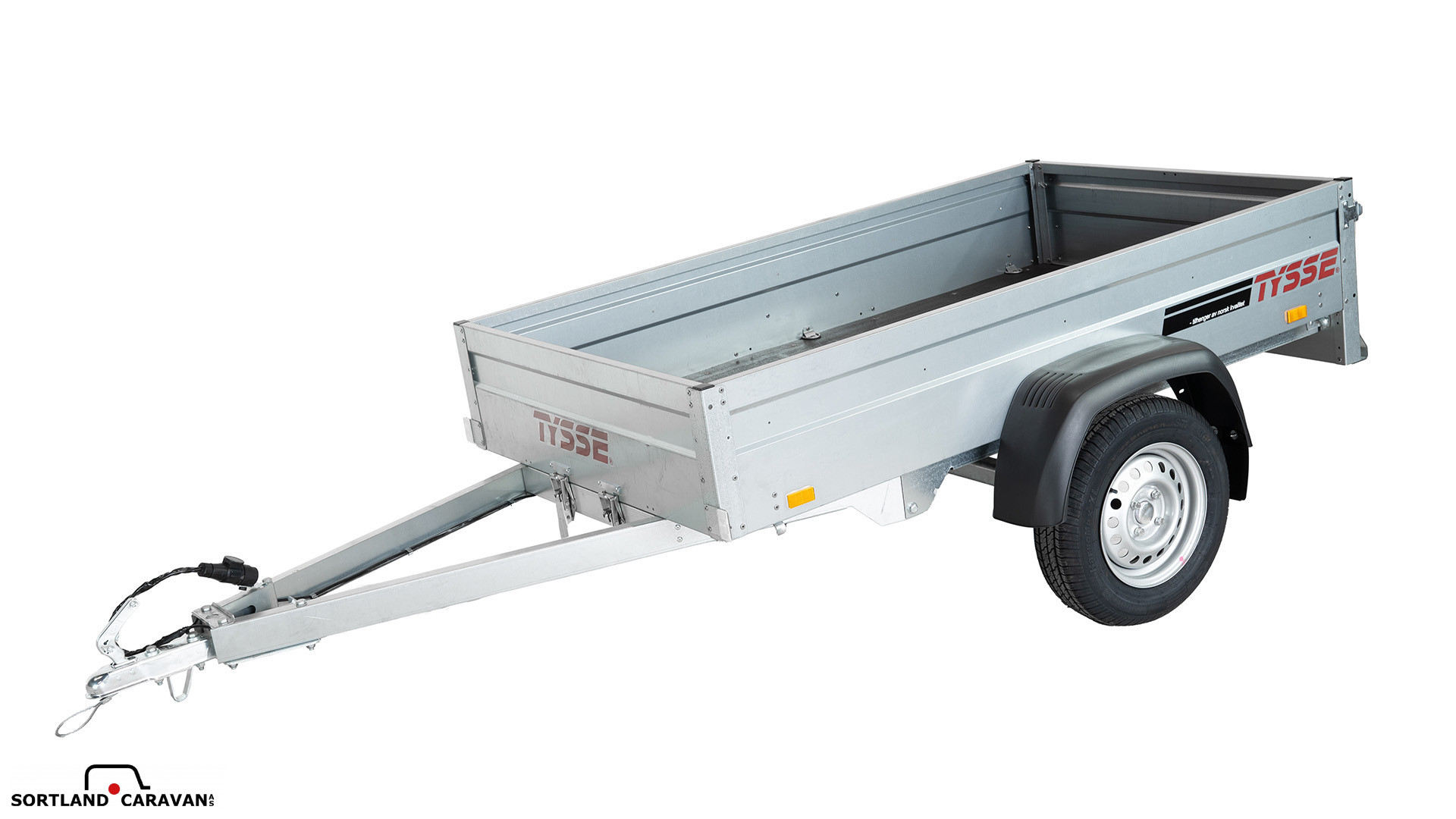 Tysse Tilhenger 6070 750kg Lager tømming - Tysse